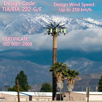 Custom Design Bionic Tree Tower Camouflaged For Scenic Area Urban Landscape