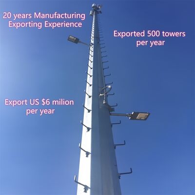 30-метровая башня из устойчивой к атмосферным воздействиям стали для превосходной передачи сигнала