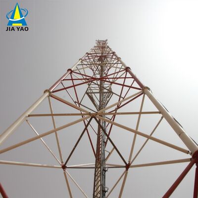 виброустойчивая 40М башня телекоммуникаций трубки 3 ног для связи станции