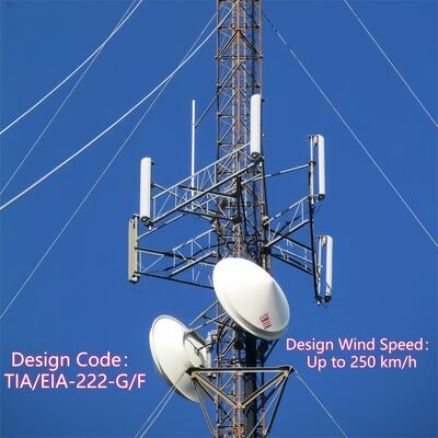 горячее погружение стальной башни провода 38М Гайд гальванизировало для микроволновой печи на большие расстояния