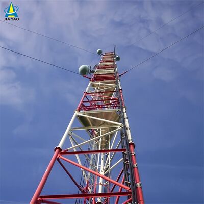 48, 50, 60 м, регулируемая натяжная башня с растяжками для покрытия сигнала пастбищных угодий