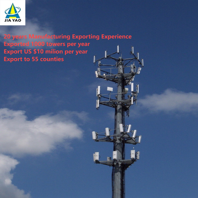 22-метровая оцинкованная монопольная башня для бизнес-инкубатора Park Telecom