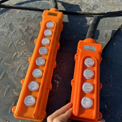 12 - 25 м портативная телескопическая стальная мачта для мобильной базовой станции и временного наблюдения за событиями с электрической системой подъема и базой быстрого развертывания