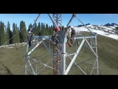 4 ноги угловая стальная башня